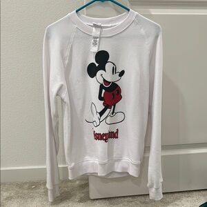 Last Chance!! Disney White Mickey Mouse Sweatshirt